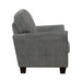 Homelegance - Lemond 3 Piece Living Room Set in Dark Gray - 9214NGH*3 - GreatFurnitureDeal