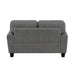 Homelegance - Lemond 2 Piece Living Room Set in Dark Gray - 9214NGH*2 - GreatFurnitureDeal