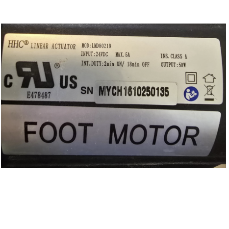 Moto- Linear Actuator Replacement Power Recliner Foot Motor - LMD80219Y-C-H - GreatFurnitureDeal