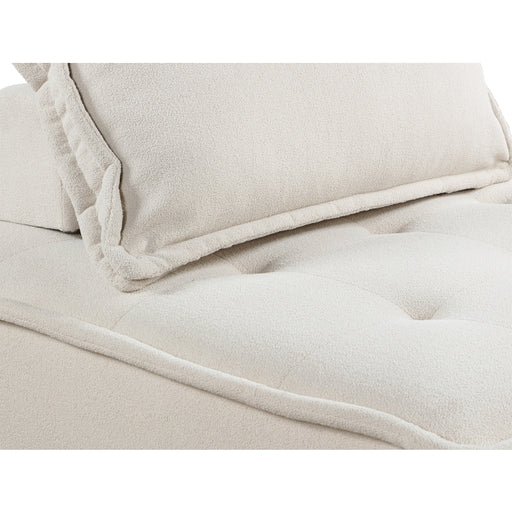 Homelegance - Inman 5 Piece Modular Sectional in Beige - 9237BE*5SC - GreatFurnitureDeal