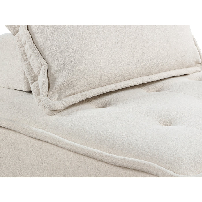 Homelegance - Inman 5 Piece Modular Sectional in Beige - 9237BE*5SC - GreatFurnitureDeal