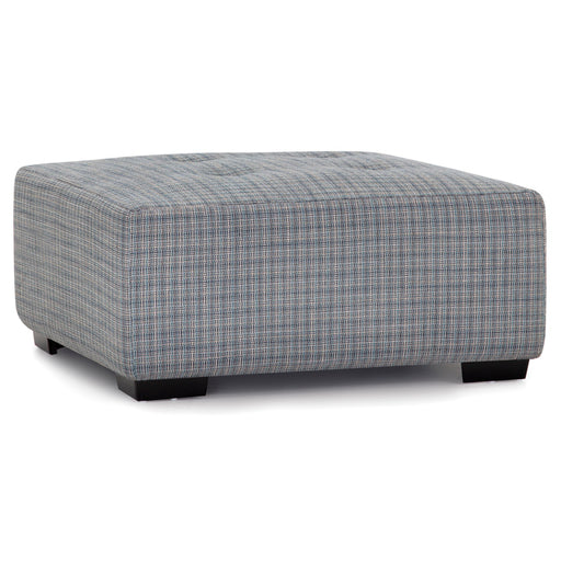 Franklin Furniture - 925 Oscar Square Ottoman w/Button Tufts in Avianna Mystic - 78318-MYSTIC - GreatFurnitureDeal