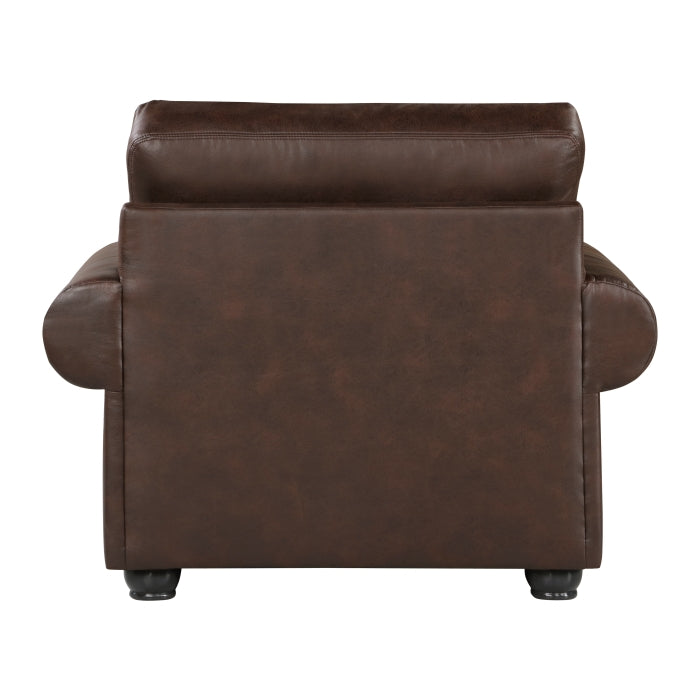 Homelegance - Franklin Chair in Dark Brown - 9260DB-1 - GreatFurnitureDeal