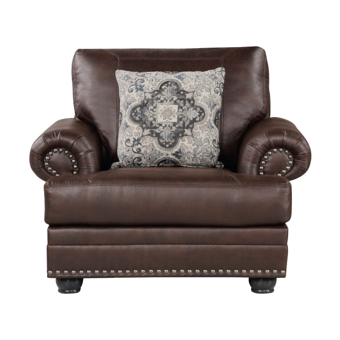 Homelegance - Franklin Chair in Dark Brown - 9260DB-1 - GreatFurnitureDeal