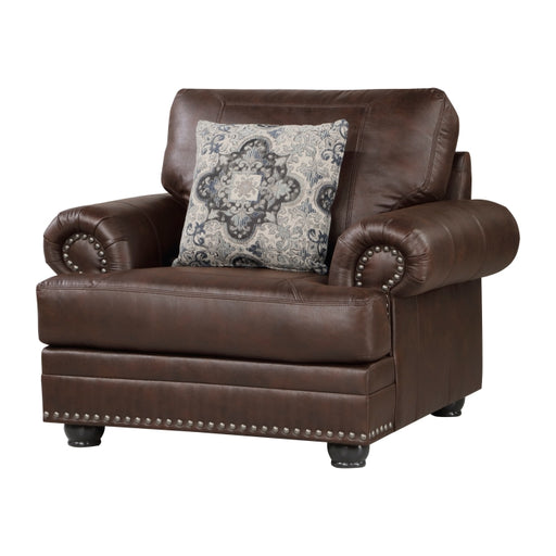 Homelegance - Franklin Chair in Dark Brown - 9260DB-1 - GreatFurnitureDeal