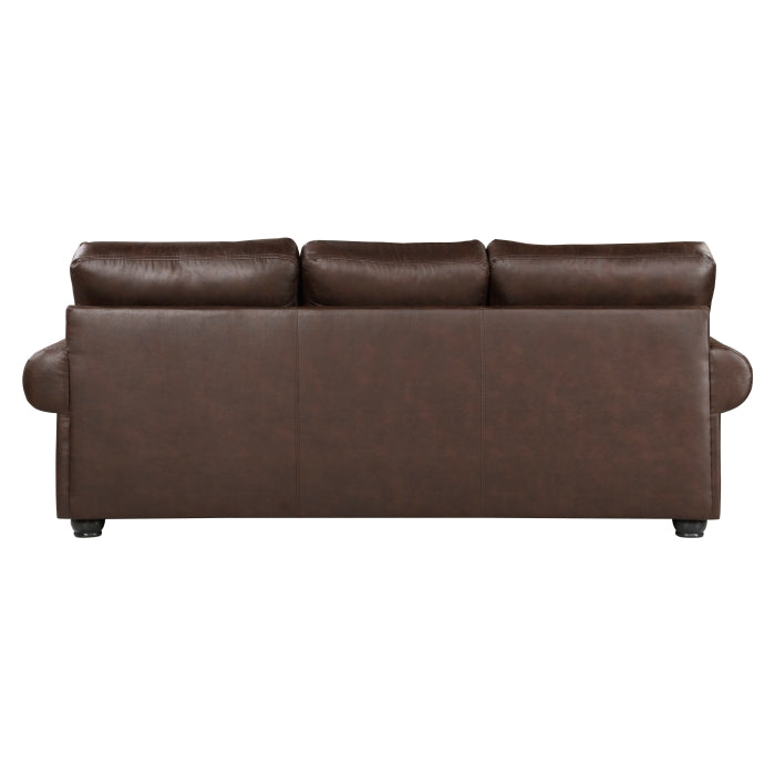 Homelegance - Franklin Sofa in Dark Brown - 9260DB-3 - GreatFurnitureDeal
