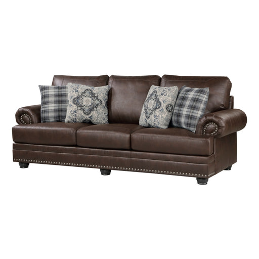 Homelegance - Franklin Sofa in Dark Brown - 9260DB-3 - GreatFurnitureDeal