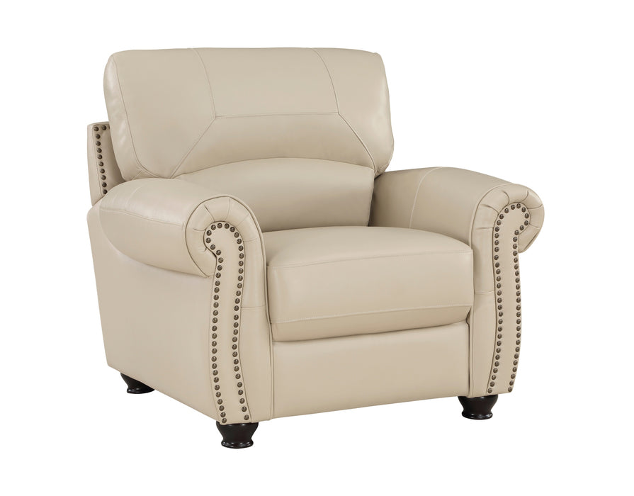 Homelegance - Foxborough 3 Piece Living Room Set in Cream - 9269CR*3