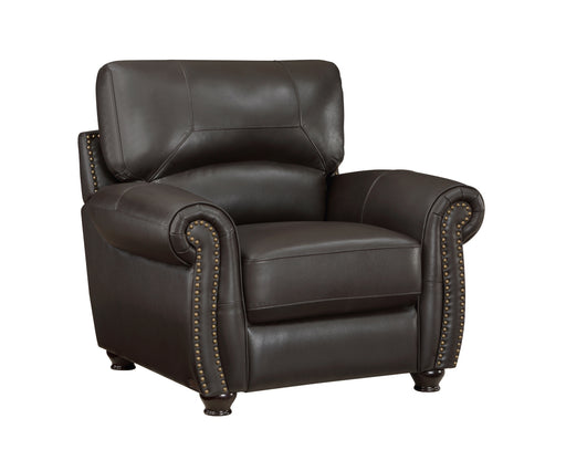 Homelegance - Foxborough Chair in Dark brown - 9269DB-1 - GreatFurnitureDeal