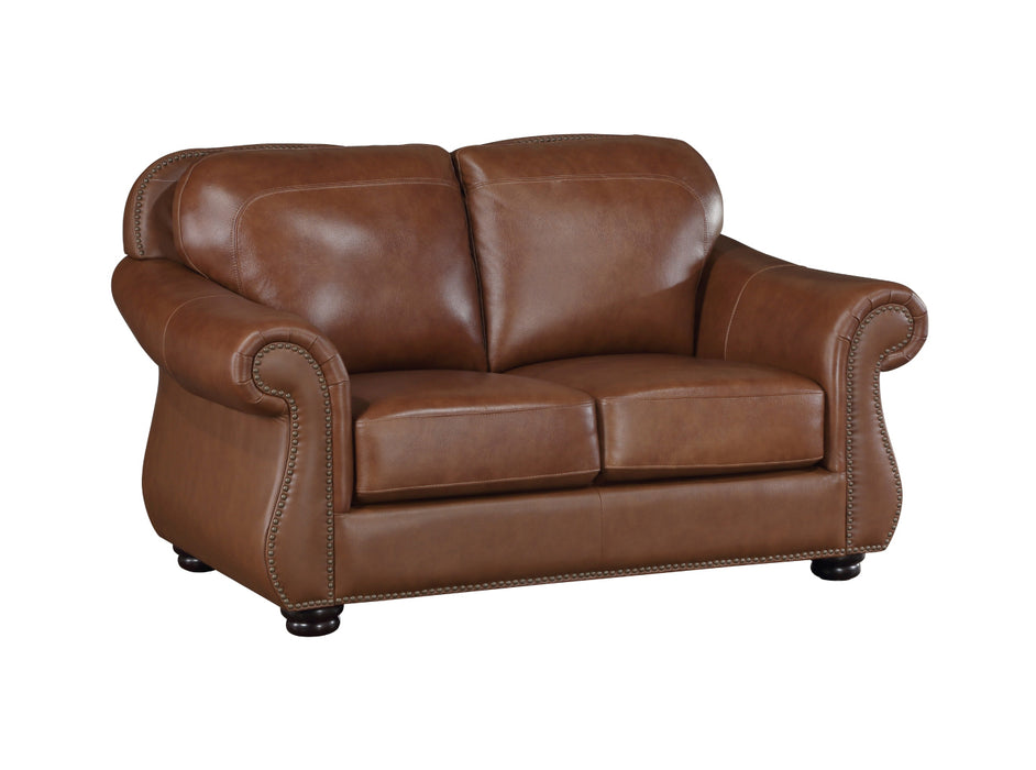 Homelegance - Attleboro 3 Piece Living Room Set in Camel Brown - 9270BR*3