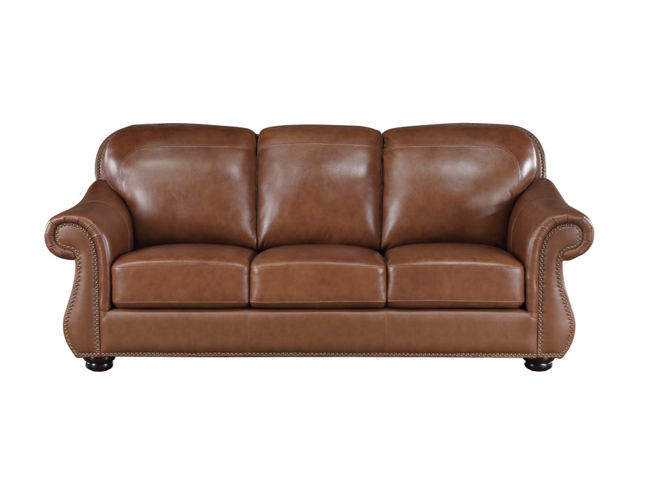 Homelegance - Attleboro 2 Piece Sofa Set in Camel Brown - 9270BR*2