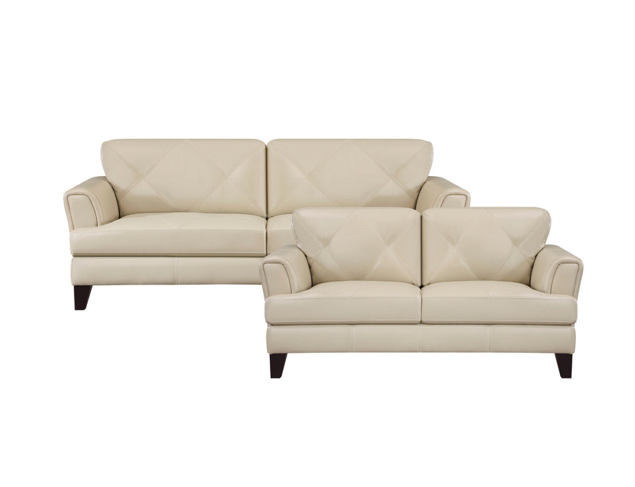 Homelegance - Thierry 3 Piece Living Room Set in Cream - 9279CRM*3