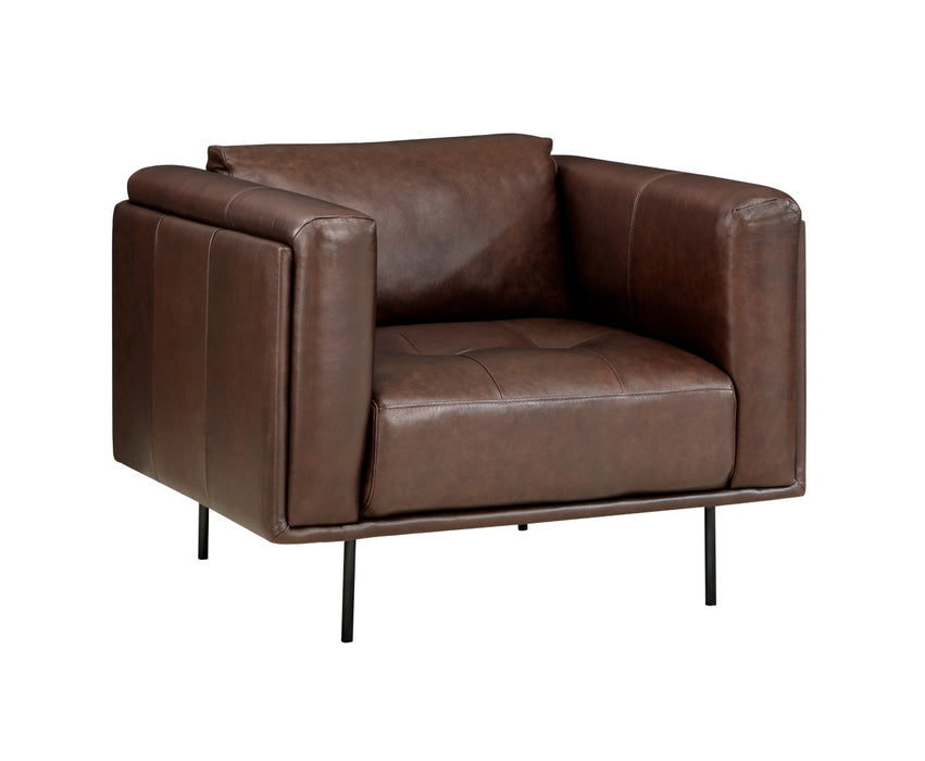 Homelegance - Soren 3 Piece Living Room Set in Brown - 9280BR*3