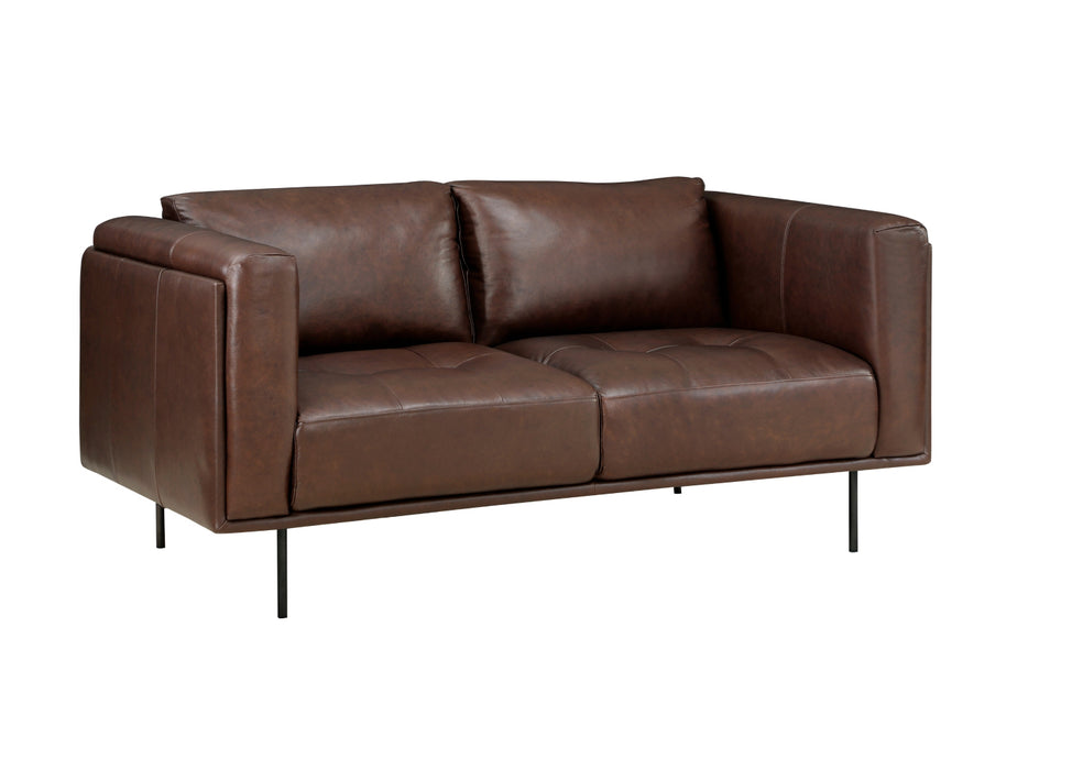 Homelegance - Soren 2 Piece Sofa Set in Brown - 9280BR*2