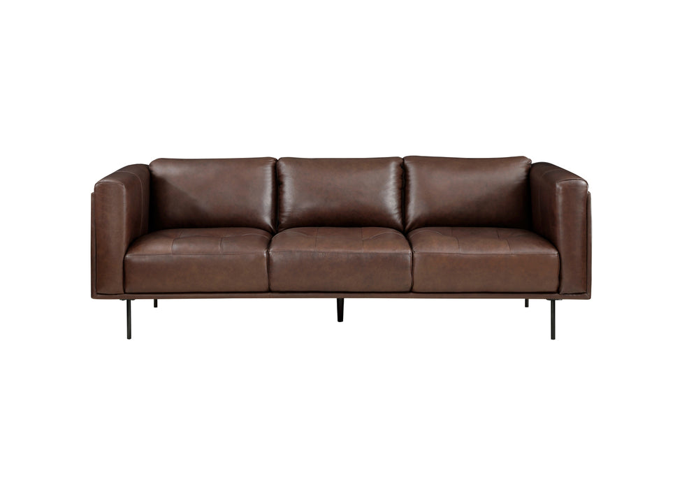 Homelegance - Soren 2 Piece Sofa Set in Brown - 9280BR*2