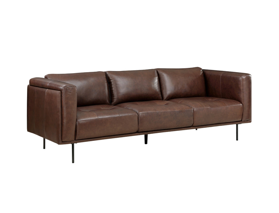 Homelegance - Soren 2 Piece Sofa Set in Brown - 9280BR*2