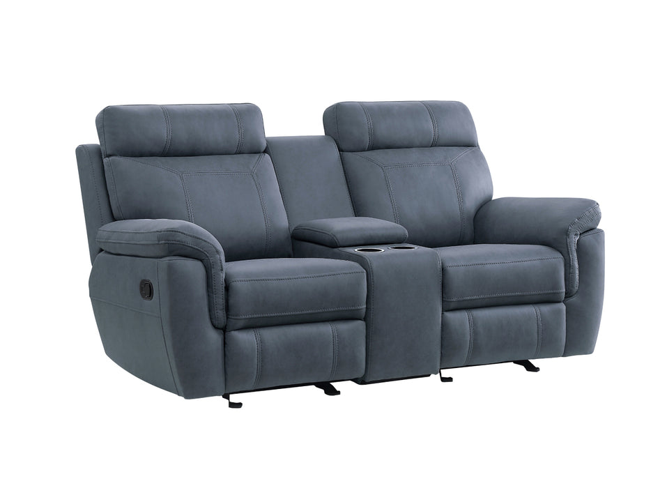 Homelegance - Clifton 3 Piece Living Room Set in Blue  - 9301BUE*3