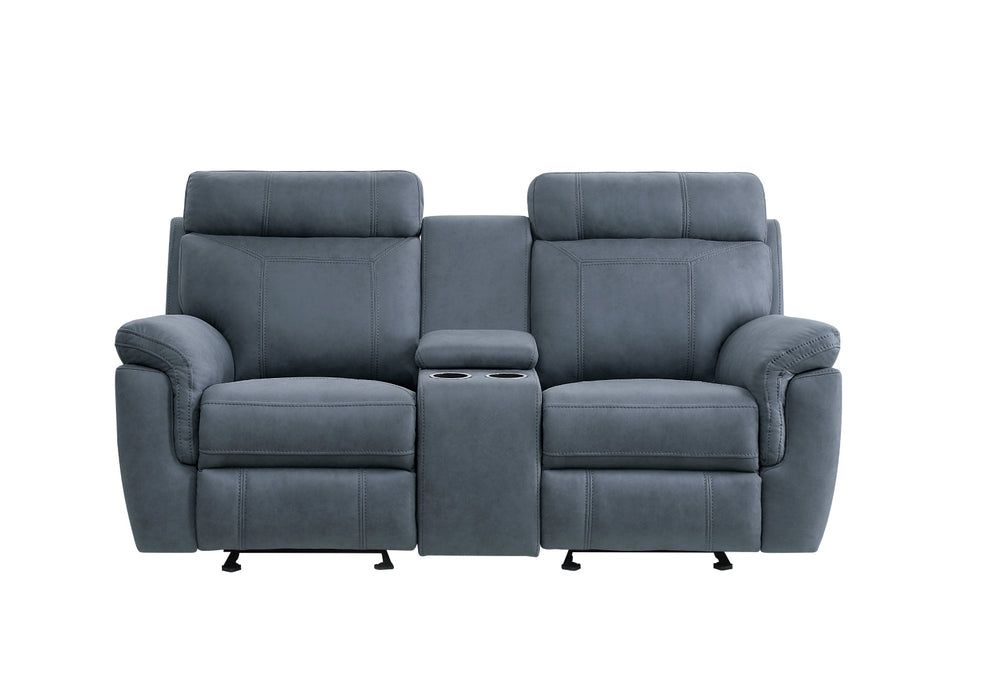 Homelegance - Clifton 3 Piece Living Room Set in Blue  - 9301BUE*3