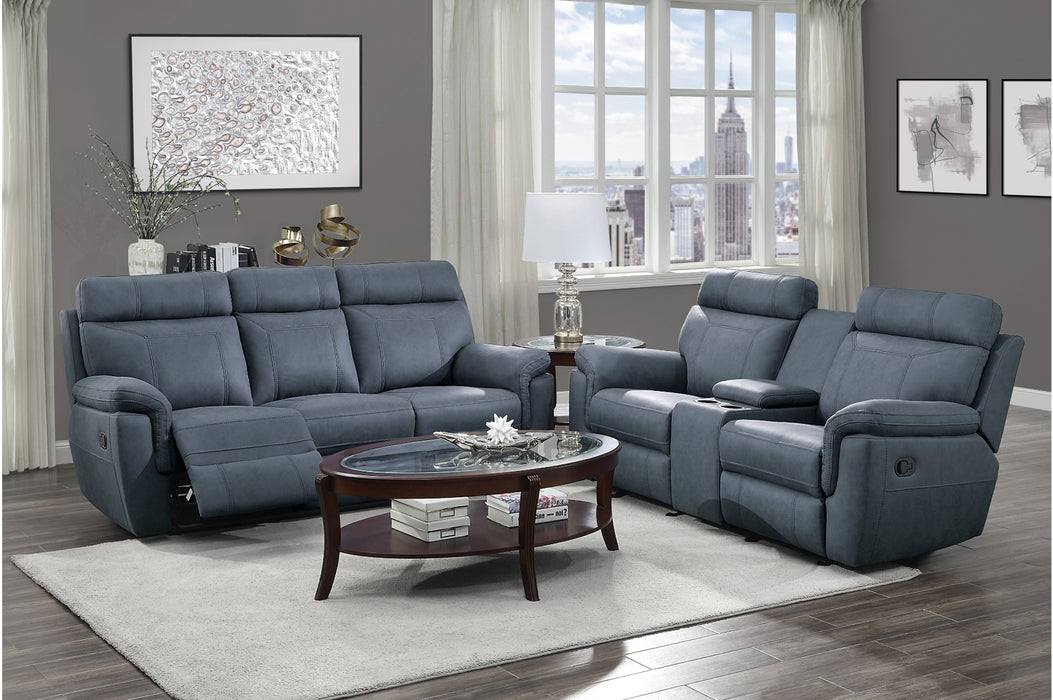 Homelegance - Clifton 3 Piece Living Room Set in Blue  - 9301BUE*3