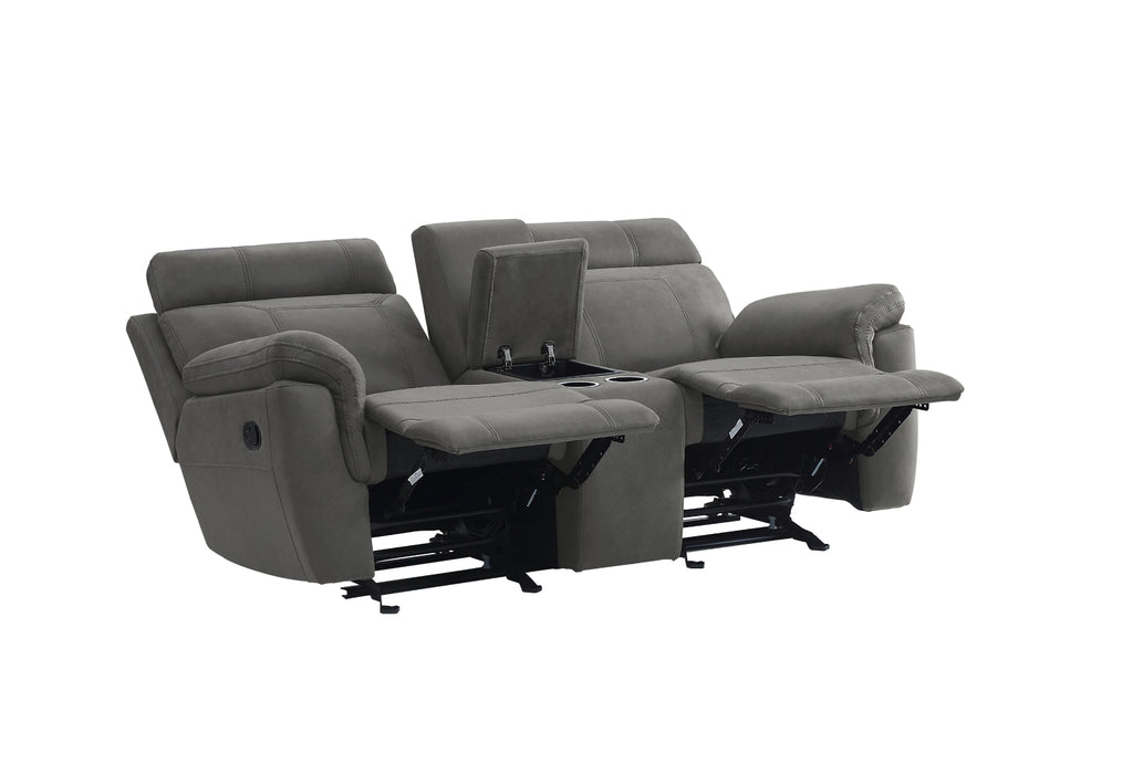 Homelegance - Clifton 3 Piece Living Room Set in Pewter - 9301GRY*3