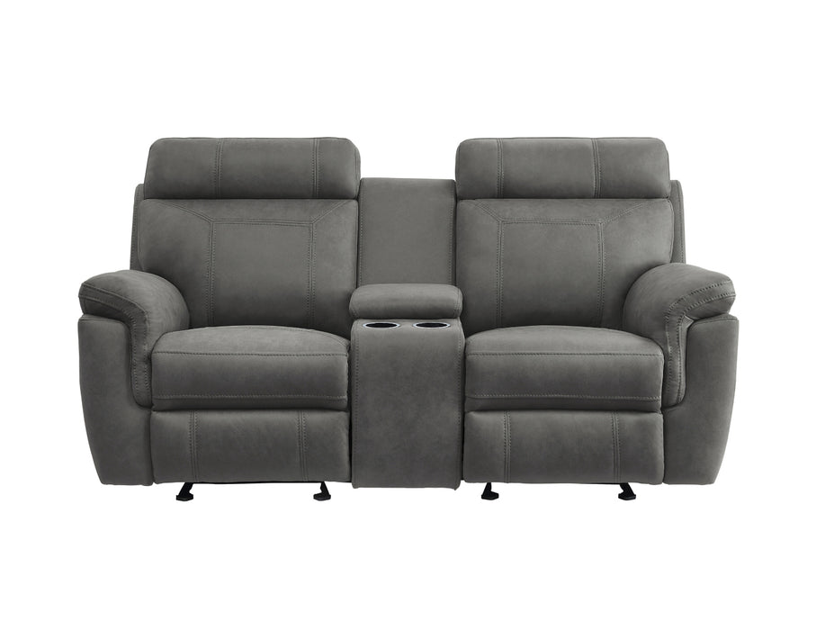 Homelegance - Clifton 3 Piece Living Room Set in Pewter - 9301GRY*3