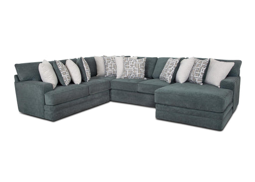 Franklin Furniture - 934 Briggs 4 Piece Sectional Sofa in Rollins Eucalyptus - 93459-93404-93469-93486 - GreatFurnitureDeal