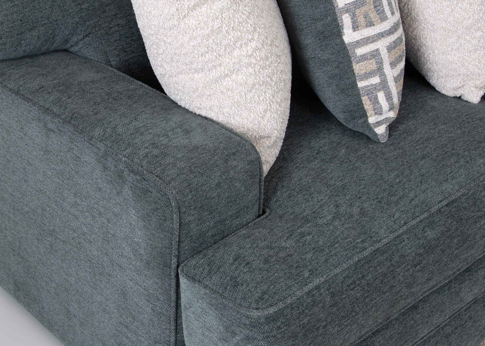 Franklin Furniture - 934 Briggs 2 Piece Sectional Sofa in Rollins Eucalyptus - 93459-93486 - GreatFurnitureDeal