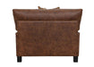 Franklin Furniture - 848 Indira Chair and a Half with Matching Ottoman in Ford Walnut - 84888-WALNUT-84818-WALNUT - GreatFurnitureDeal