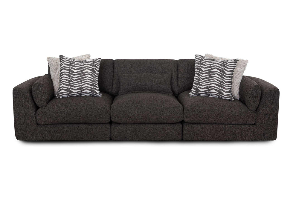 Franklin Furniture - 938 Laney 3 Piece Modular Sectional Sofa in Iris Thunder - 93801-93803-93801 - GreatFurnitureDeal