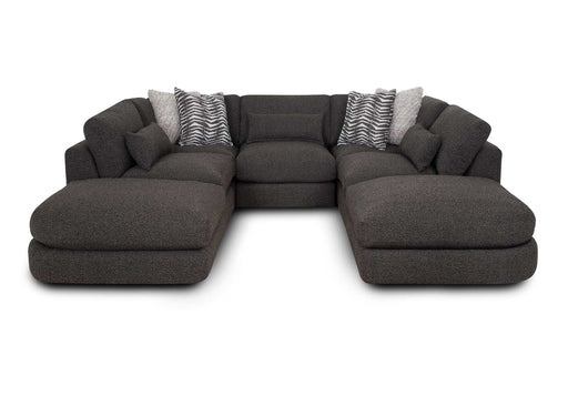 Franklin Furniture - 938 Laney 7 Piece Modular Sectional Sofa in Iris Thunder - 93819-93803-93804-93803-93804-93803-93819 - GreatFurnitureDeal