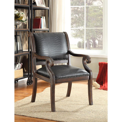 Coast To Coast - Accent Chair In Rich Textured Brown - 94032 - GreatFurnitureDeal