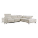Homelegance - Adahlia 6 Piece Power Reclining Sectional with Right Chaise in Sand - 9414*SCPW - GreatFurnitureDeal