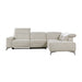 Homelegance - Adahlia 6 Piece Power Reclining Sectional with Right Chaise in Sand - 9414*SCPW - GreatFurnitureDeal