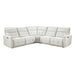 Homelegance - Salida 5 Piece Modular Power Reclining Sectional in White - 9444HMP*5SCPWH - GreatFurnitureDeal