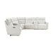 Homelegance - Salida 7 Piece Modular Power Reclining Sectional in White - 9444HMP*7SCPWH - GreatFurnitureDeal