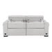 Homelegance - McPherson Power Double Reclining Loveseat with Power Headrests in Cloud - 9455CLD-2PWH - GreatFurnitureDeal