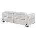 Homelegance - McPherson Power Double Reclining Loveseat with Power Headrests in Cloud - 9455CLD-2PWH - GreatFurnitureDeal