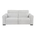 Homelegance - McPherson Power Double Reclining Loveseat with Power Headrests in Cloud - 9455CLD-2PWH - GreatFurnitureDeal