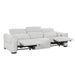 Homelegance - 9455CLD Power Double Reclining Sofa with Power Headrests, Charging Ports - 9455CLD-3PWH - GreatFurnitureDeal