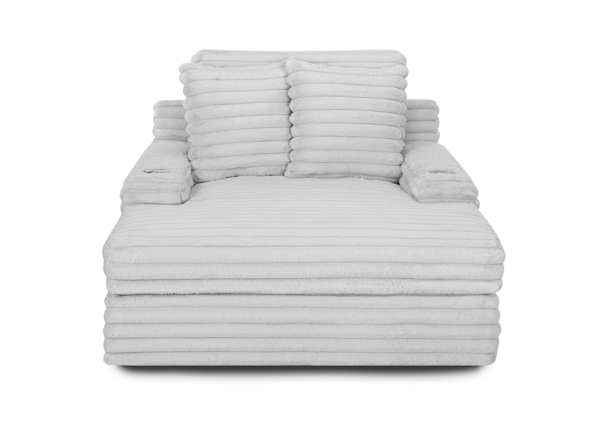 Franklin Furniture Bellini Chaise Lounger w/ Dual Cupholders and 1 H