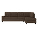 Homelegance - Maston 3 Piece Reversible Sectional in Brown - 9507CHC*3OT - GreatFurnitureDeal