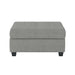 Homelegance - Maston 3 Piece Reversible Sectional in Gray - 9507GRY*3OT - GreatFurnitureDeal