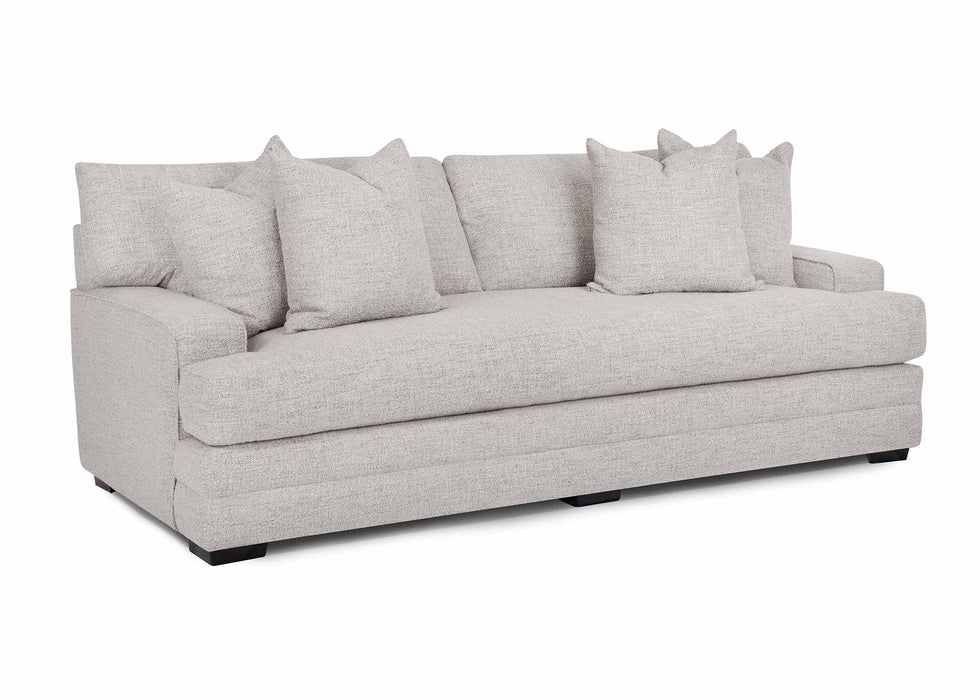 Franklin Furniture - Serene 2 Piece Living Room Set in Merino Nickel - 95140-95120-2SET