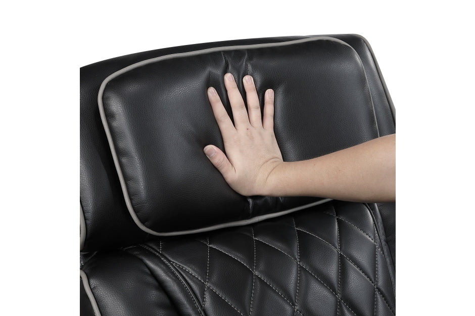 Homelegance - Fairway Power Double Reclining Sofa with Center Drop-Down Cup Holders - 9516BLK-3PWH - GreatFurnitureDeal