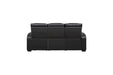 Homelegance - Fairway 2 Piece Power Double Reclining Living Room Set - 9516BLK*2PWH - GreatFurnitureDeal