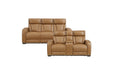 Homelegance - Fairway 2 Piece Power Double Reclining Sofa Set - 9516BRW*2PWH - GreatFurnitureDeal