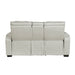 Homelegance - Fairway 2 Piece Power Double Reclining Living Room Set - 9516TPE*2PWH - GreatFurnitureDeal