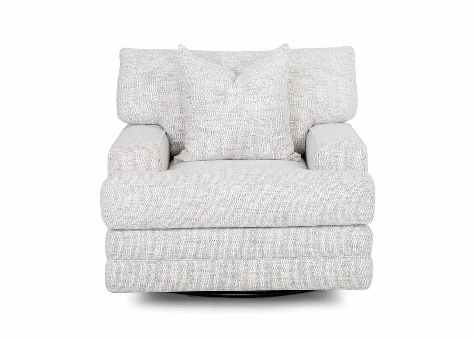 Franklin Furniture - Serene 3 Piece Living Room Set in Merino Cotton - 95140-95120-95188-COTTON - GreatFurnitureDeal