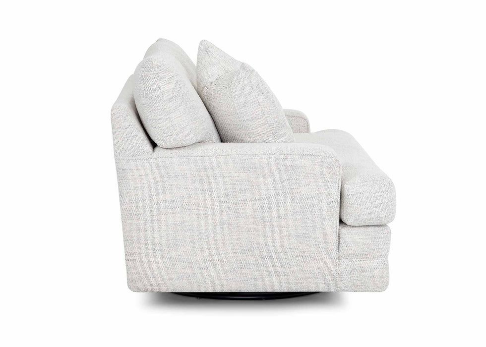 Franklin Furniture - Serene Swivel Chair in Merino Cotton - 95188-COTTON