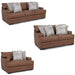 Franklin Furniture - 953 Regent 3 Piece Living Room Set in Saddle - 95340-SADDLE-3SET - GreatFurnitureDeal